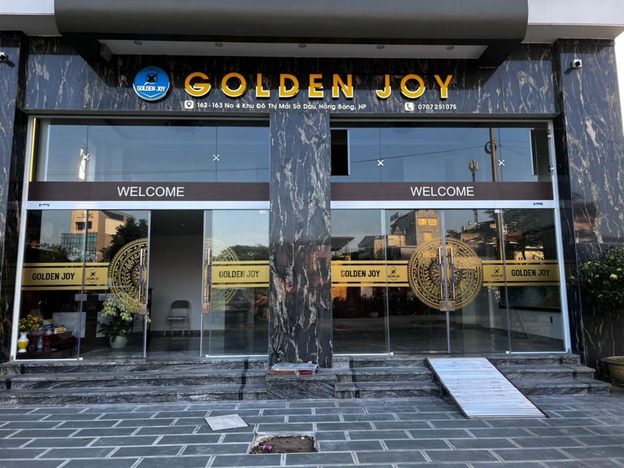 Golden Joy Hotel Hai Phong Exterior foto